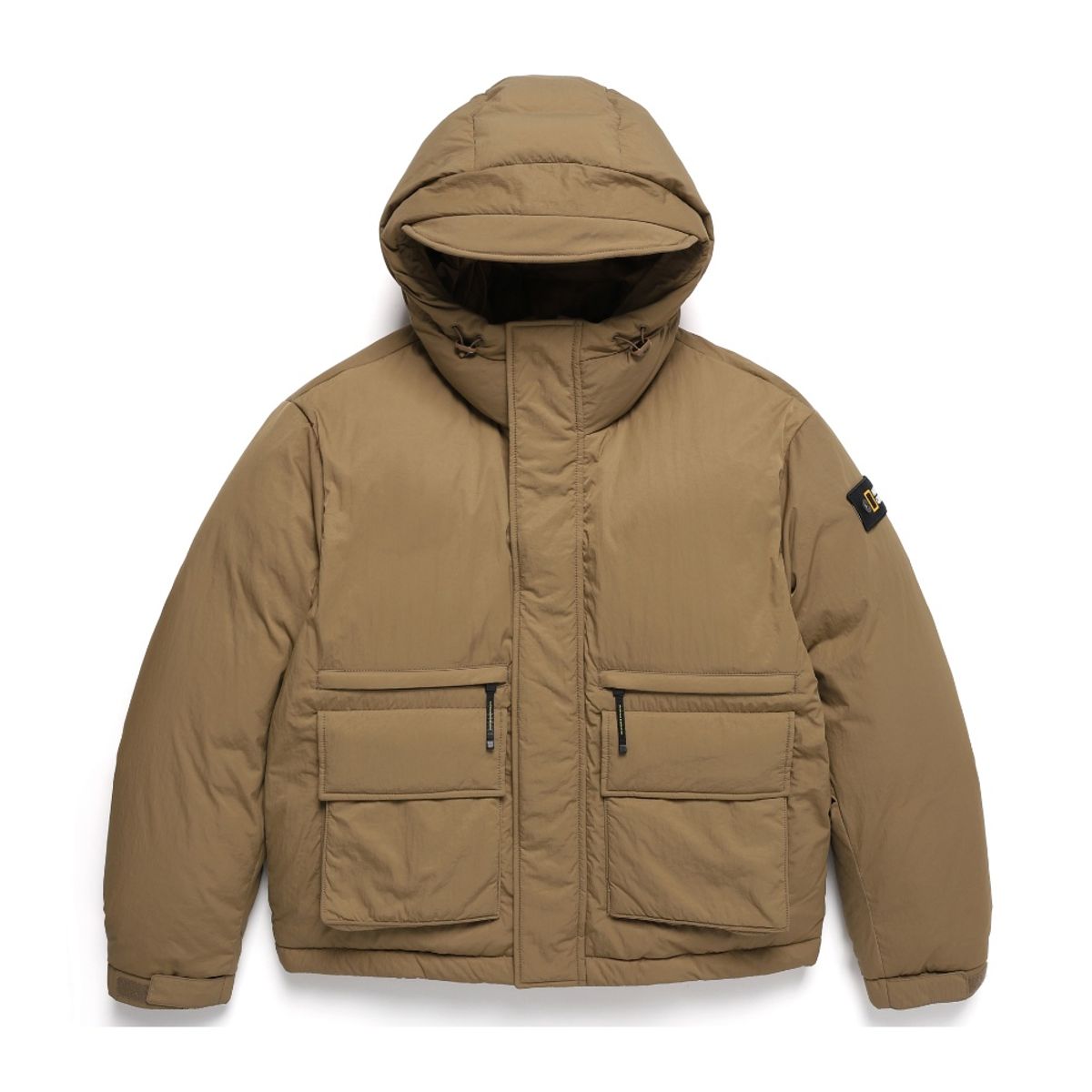 내셔널지오그래픽(NATIONALGEOGRAPHIC) N244UDW100 쿠온 아웃포켓 구스 다운 점퍼 D BEIGE