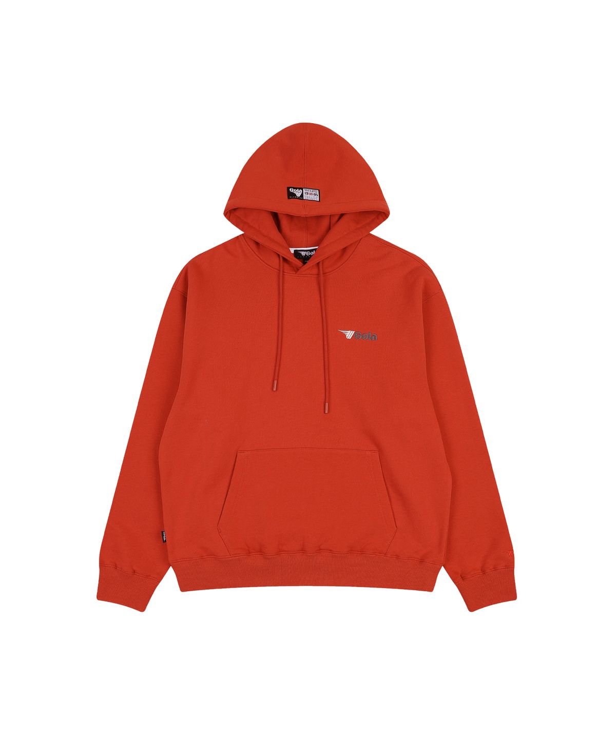 골라(GOLA) LOGO SWEAT HOODIE [ORANGE]