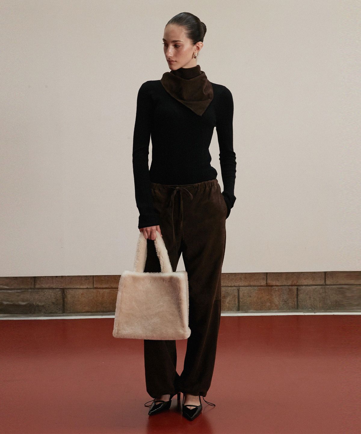 베르데마르(VERDEMAR) The Shearling Tote Bag