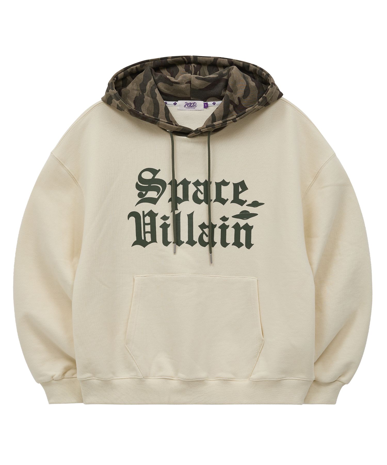 ★HOODHOOD★ Space Villain Camo Hood Ivory MUSINSA | HOODHOOD Space Villain Camo Hood Ivory