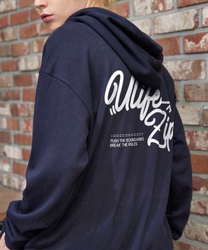 그래피티 오버핏 후드집업 6 Color [ULZH_5002]