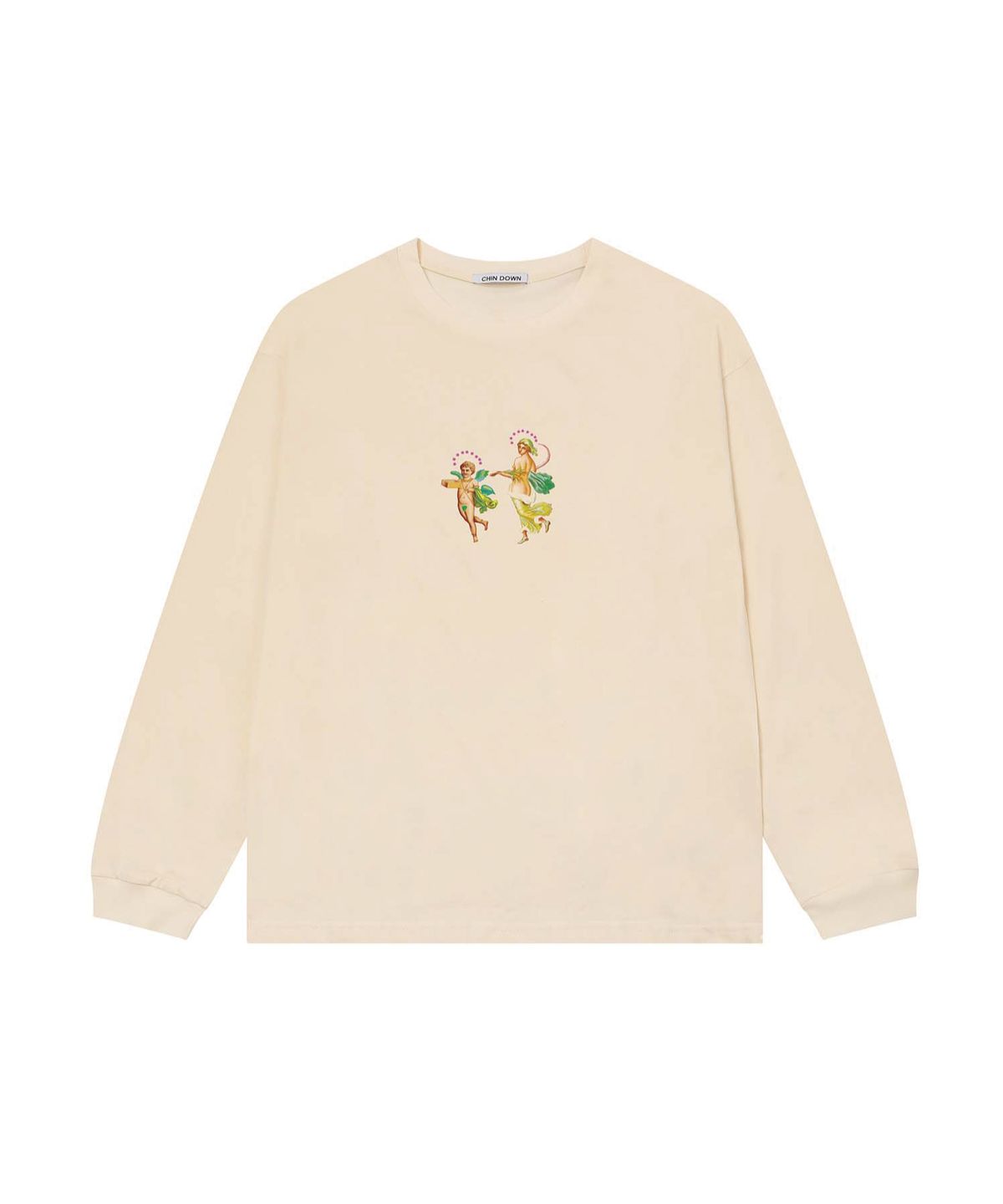 친다운(CHIN DOWN) FLIRTING ANGELS LONG SLEEVE OVERSIZED