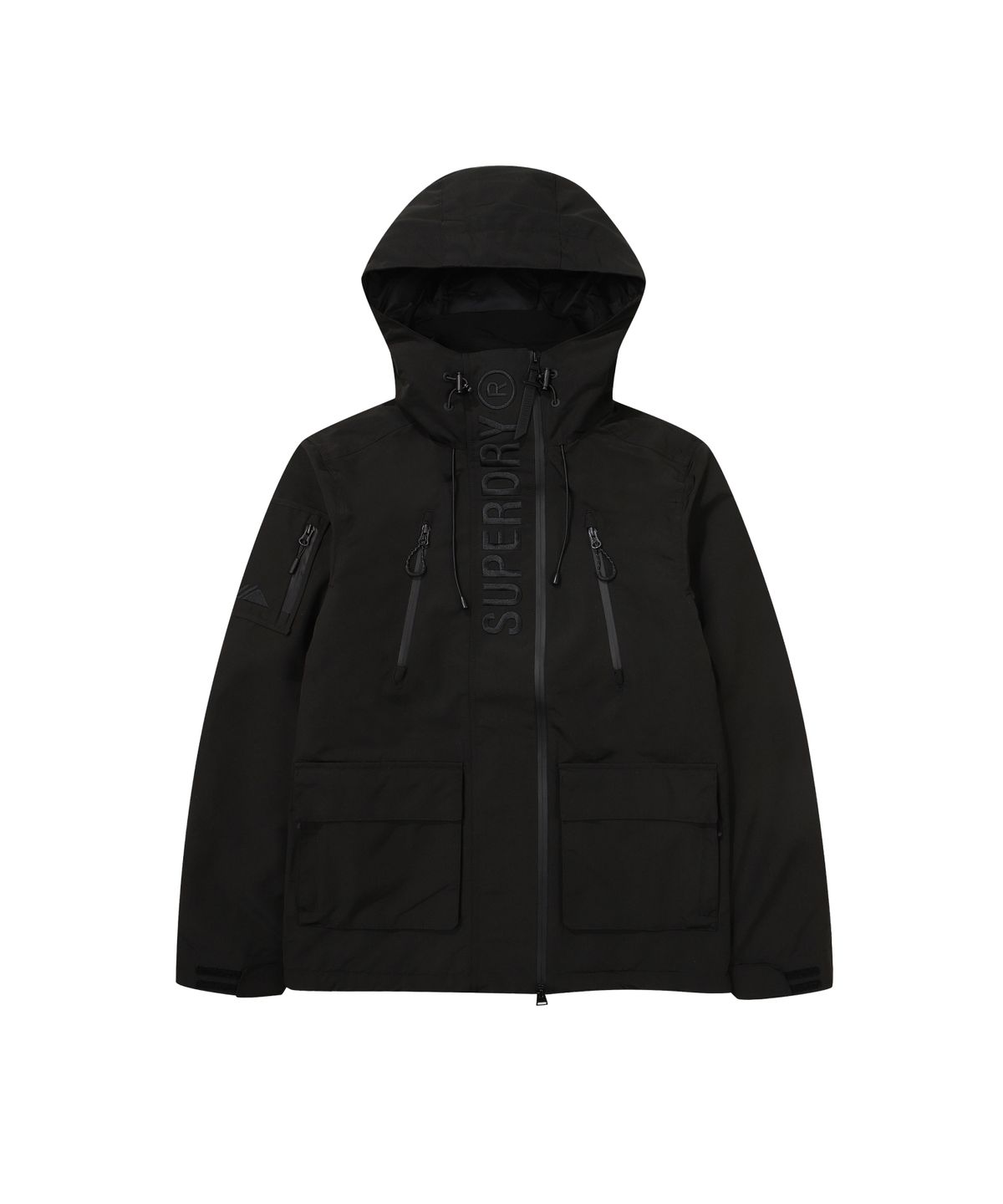 슈퍼드라이(SUPERDRY) 얼티메이트 윈드치터 패딩자켓 블랙