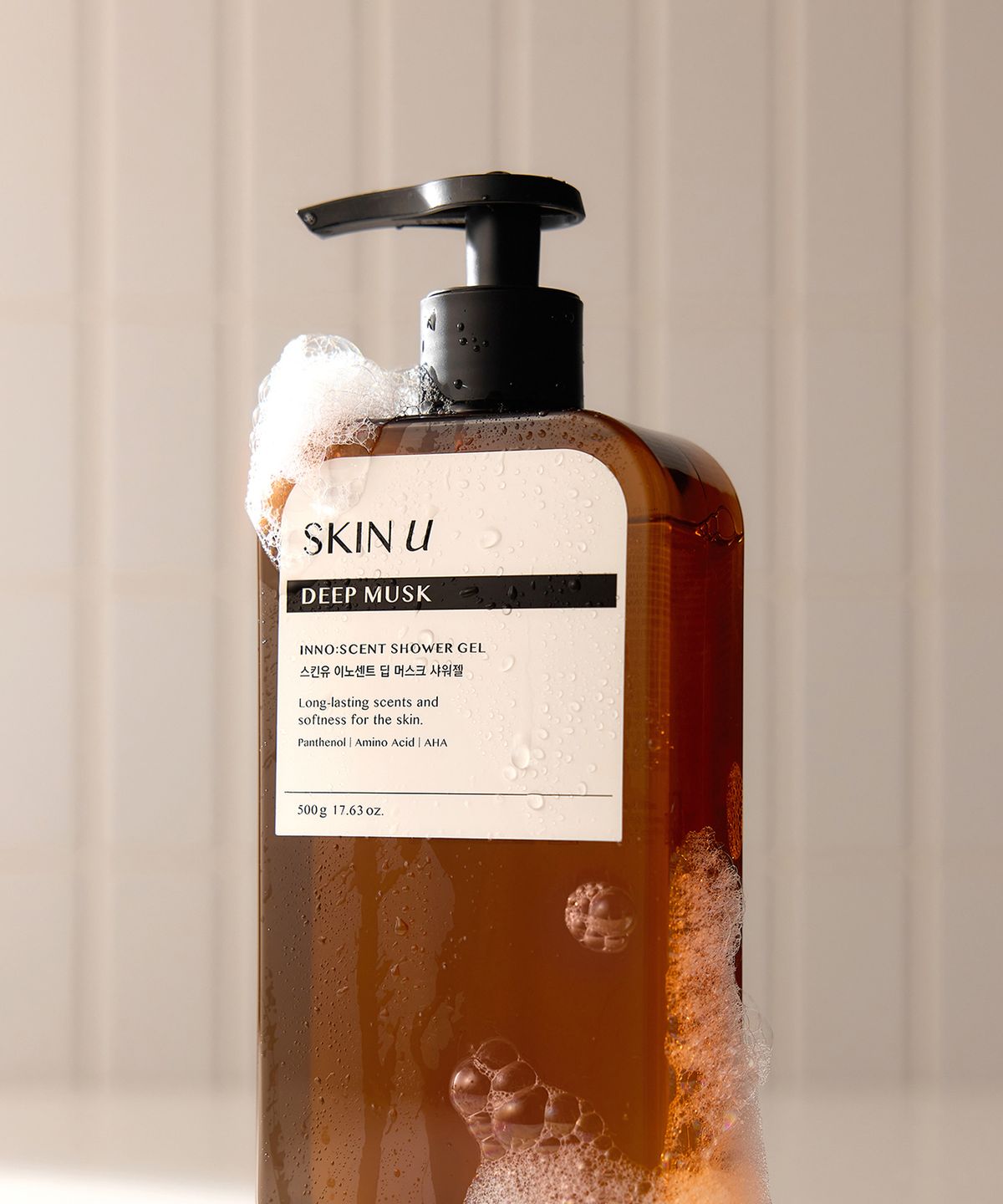스킨유(SKIN U) 이노센트 결케어 샤워젤 500g