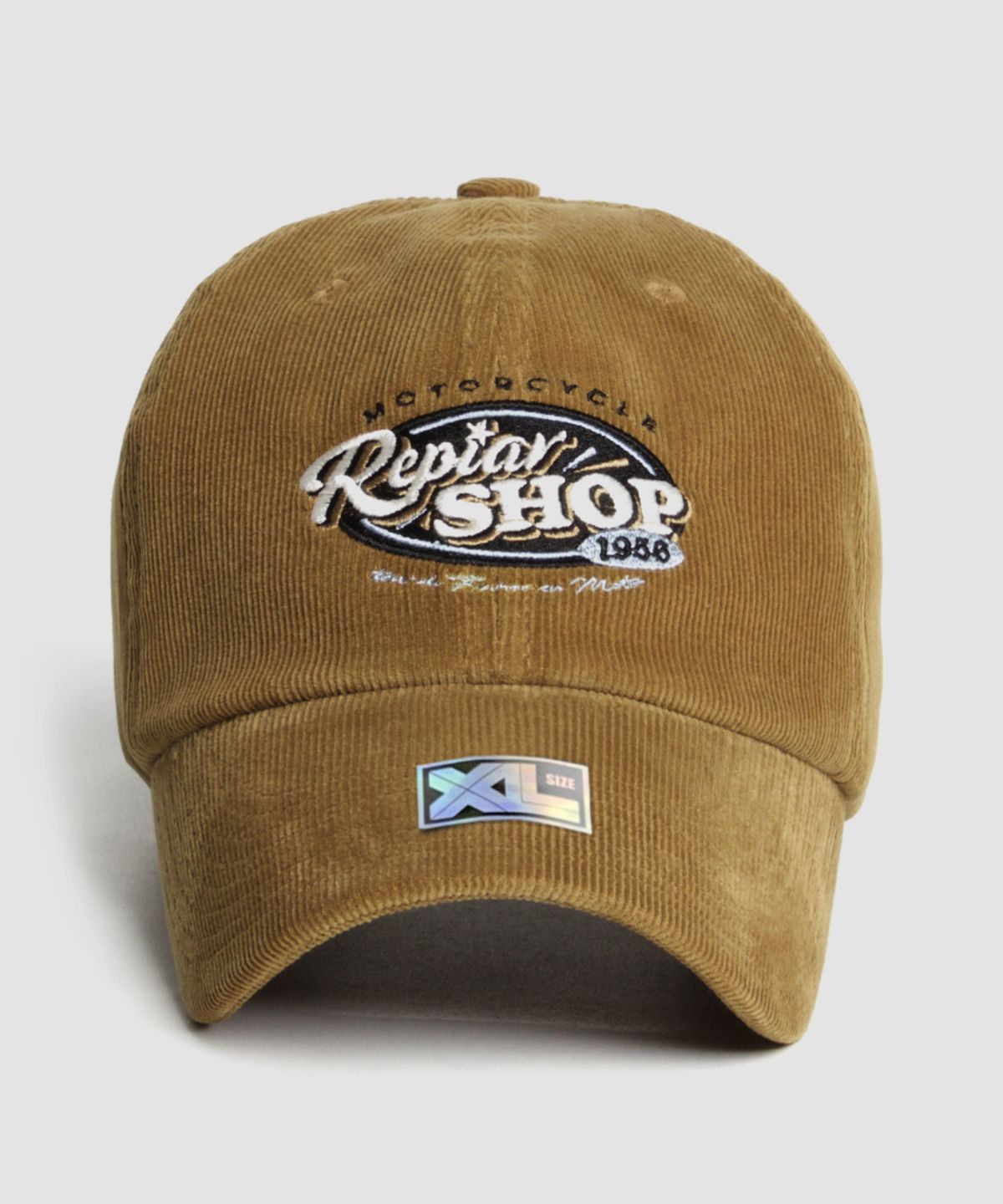 플래토(PLATEAU) 빅사이즈 코듀로이 볼캡 XL RS CODU CAP BROWN