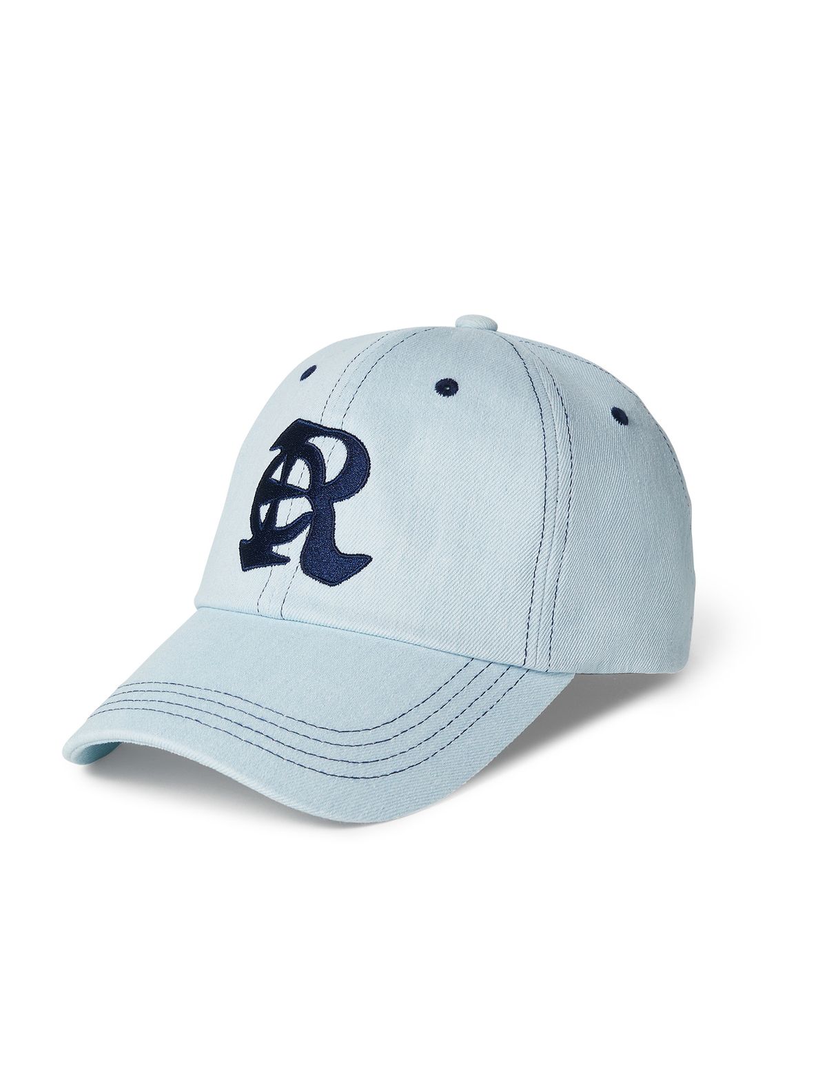르아르베이(LEAREVEY) LE AREVEY Re SYMBOL BALLCAP LIGHT DENIM