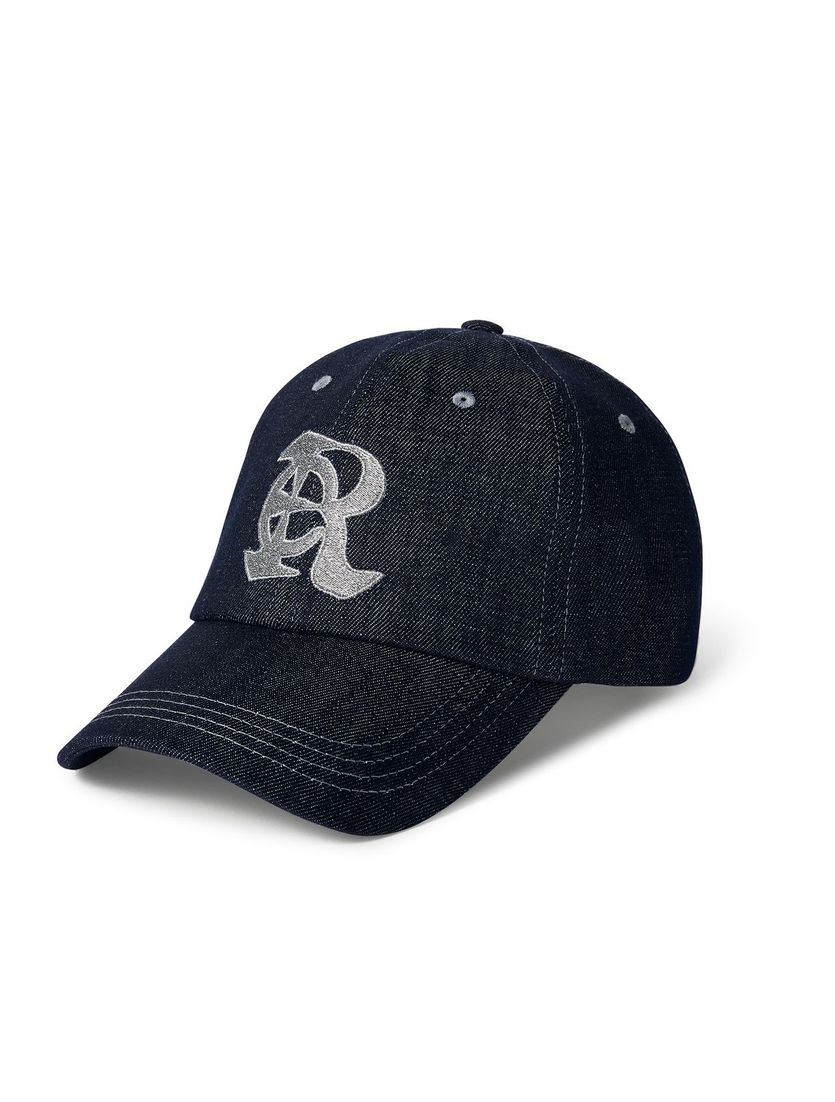 르아르베이(LEAREVEY) LE AREVEY Re SYMBOL BALLCAP DEEP BLUE DENIM