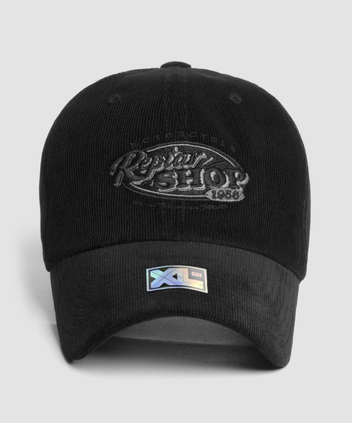 플래토(PLATEAU) 빅사이즈 코듀로이 볼캡 XL RS CODU CAP BLACK