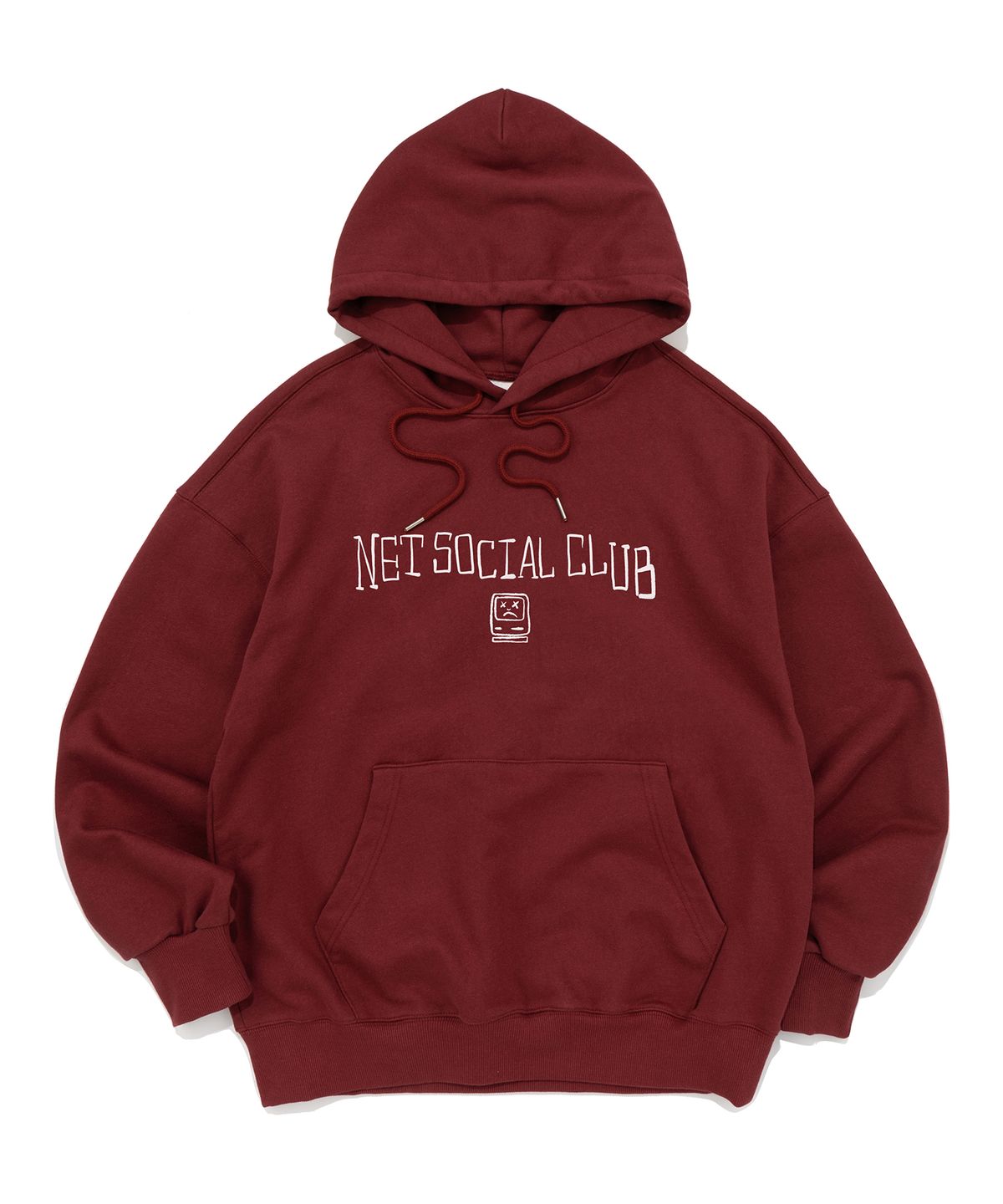 넷소셜클럽(NET SOCIAL CLUB) FATAL ERROR HOOD (BURGUNDY)