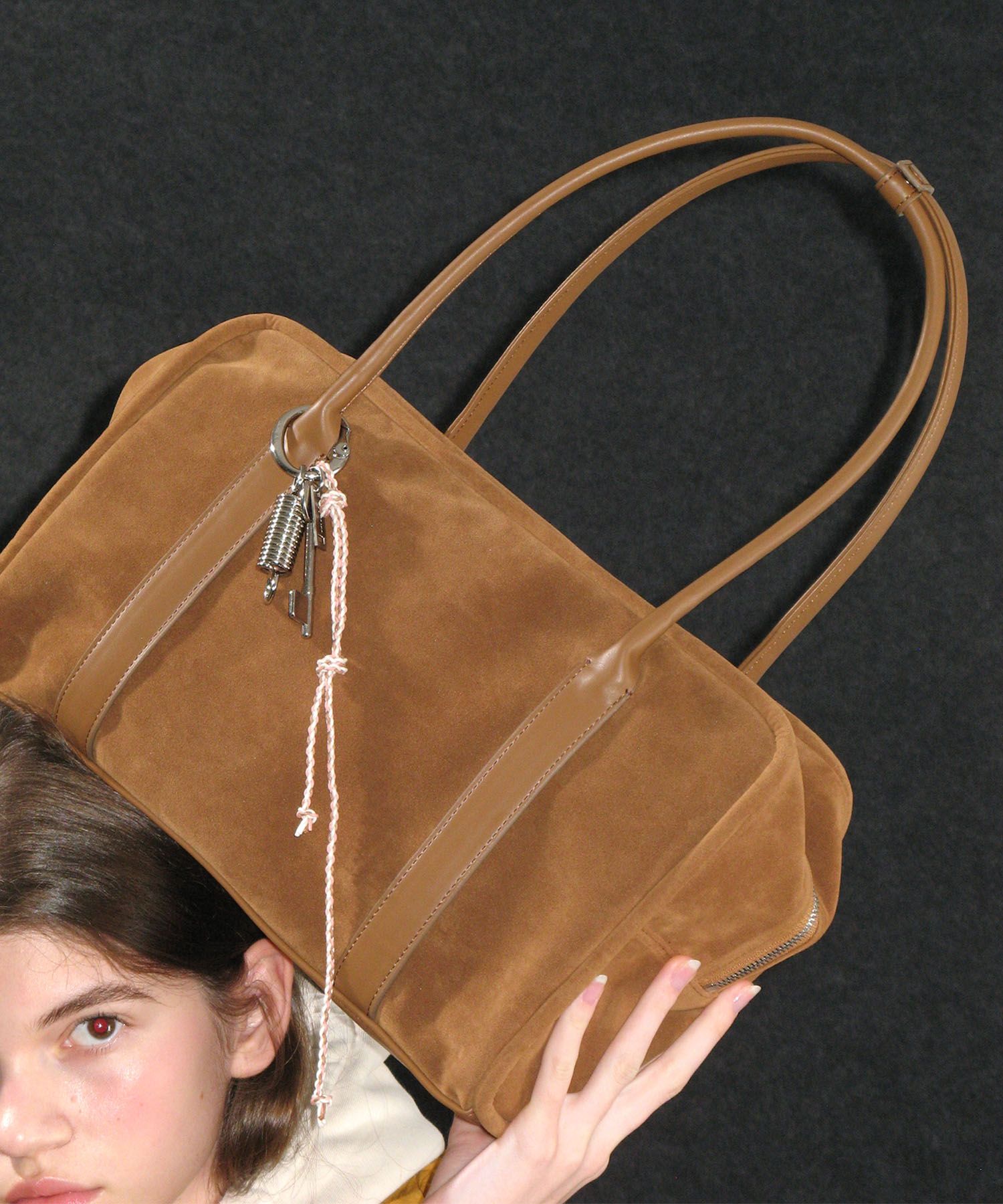 ★YEOMIM★ plump bag suede camel MUSINSA | YEOMIM plump bag (suede camel)