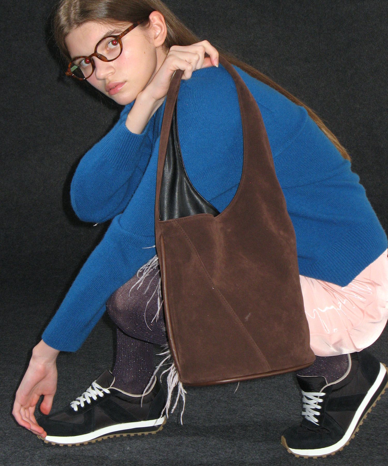 ★YEOMIM★ cylinder bag suede brown yeo-295 MUSINSA | YEOMIM cylinder bag (suede brown)