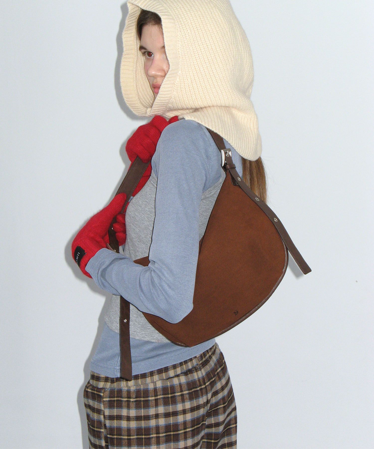 MUSINSA | YEOMIM medium onion bag (chamude brown)