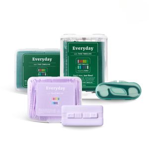 올데이 치실 5종세트(디스펜서+리필+휴대용) 520개입