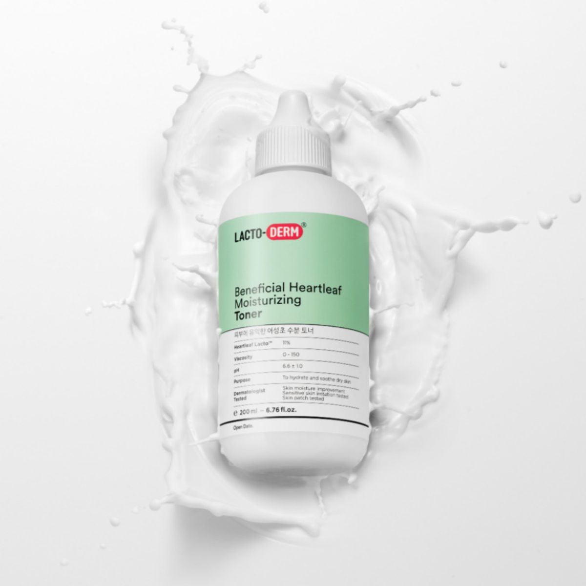 락토덤(LACTODERM) 어성초 수분 토너 200ml