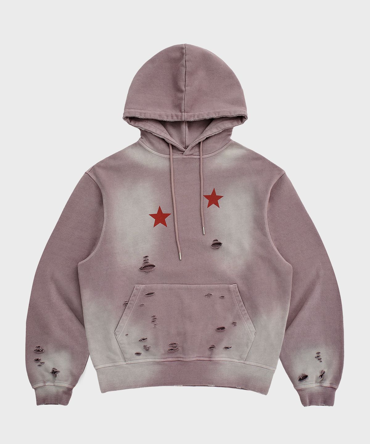 더바이닐하우스(THEVINYLHOUSE) DYING STAR HOODIE PINK