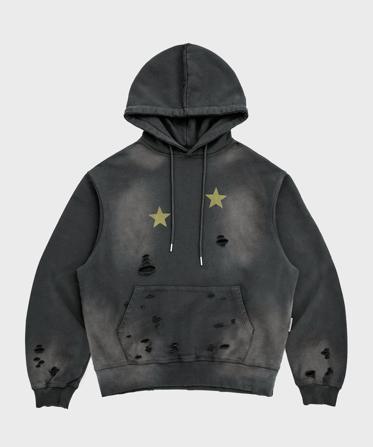 더바이닐하우스(THEVINYLHOUSE) DYING STAR HOODIE BLACK