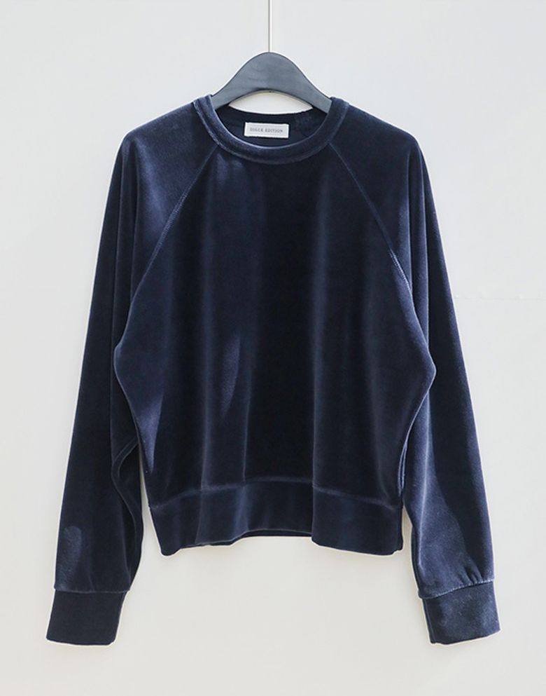 cozy velour MTM (NAVY / S,M)