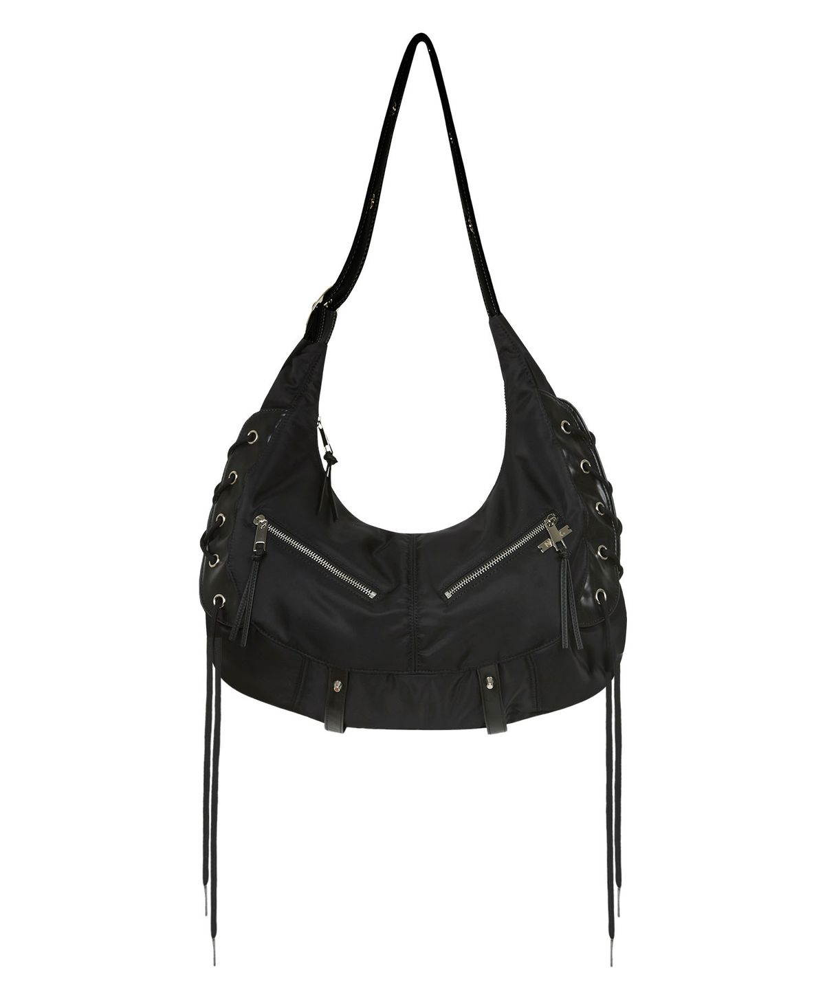 낫노잉(NOTKNOWING) Halfmoon Moto Cross Bag (NYLON)