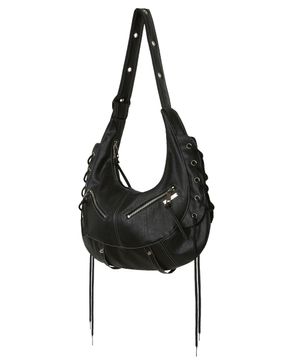 Halfmoon Moto Cross Bag (LEATHER)