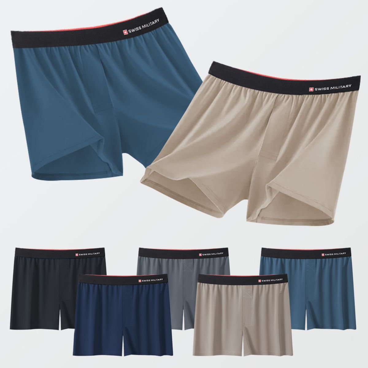 스위스밀리터리 언더웨어(SWISS MILITARY UNDERWEAR) 모달 컴포트 트렁크 5PACK