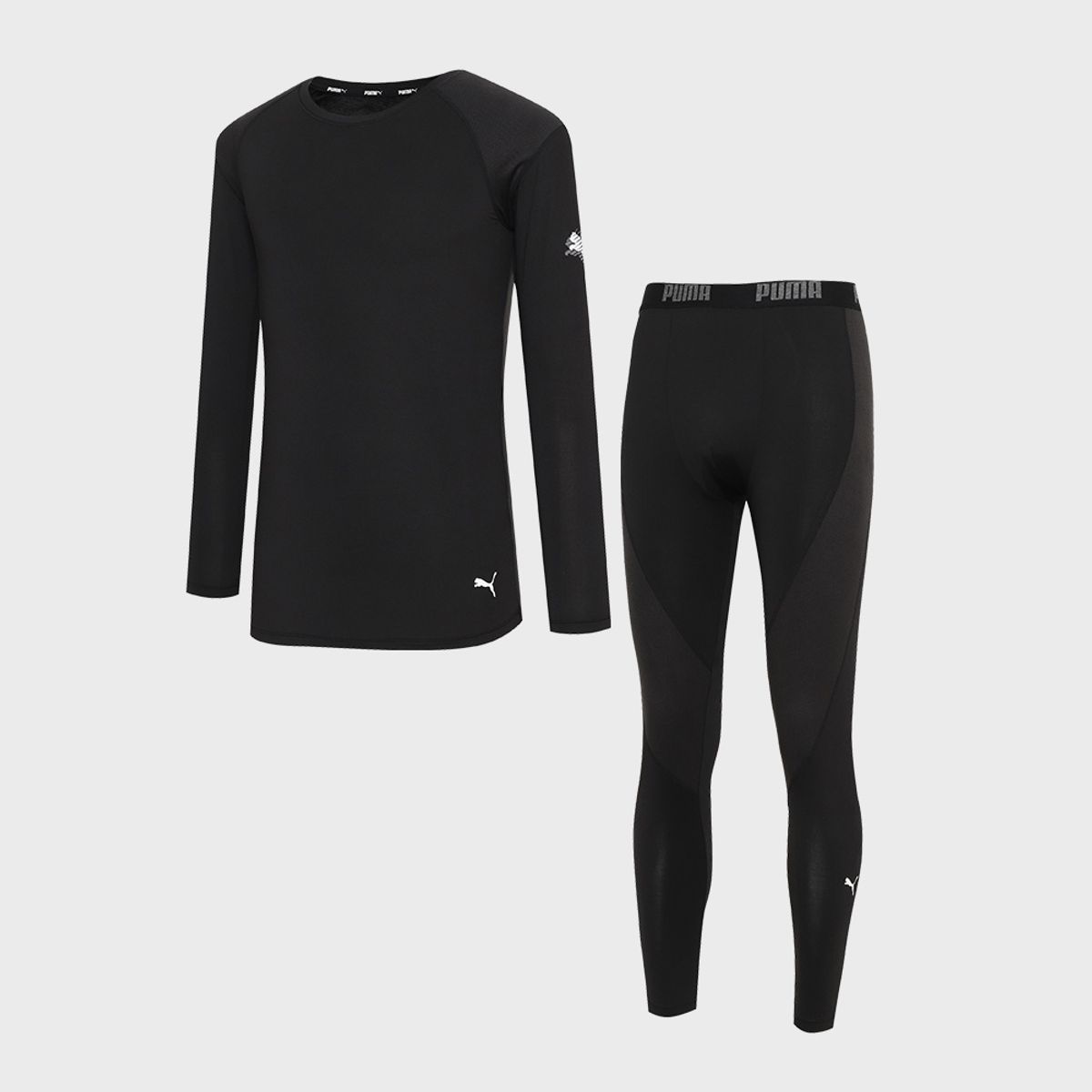 푸마 바디웨어(PUMA BODYWEAR) 하이브리드 남성 웜웨어 BK