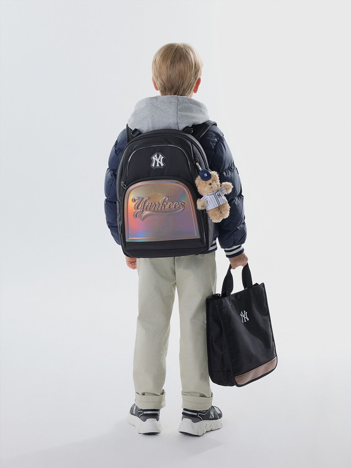 엠엘비 키즈(MLB KIDS) 잭 책가방 세트 NY (Black)