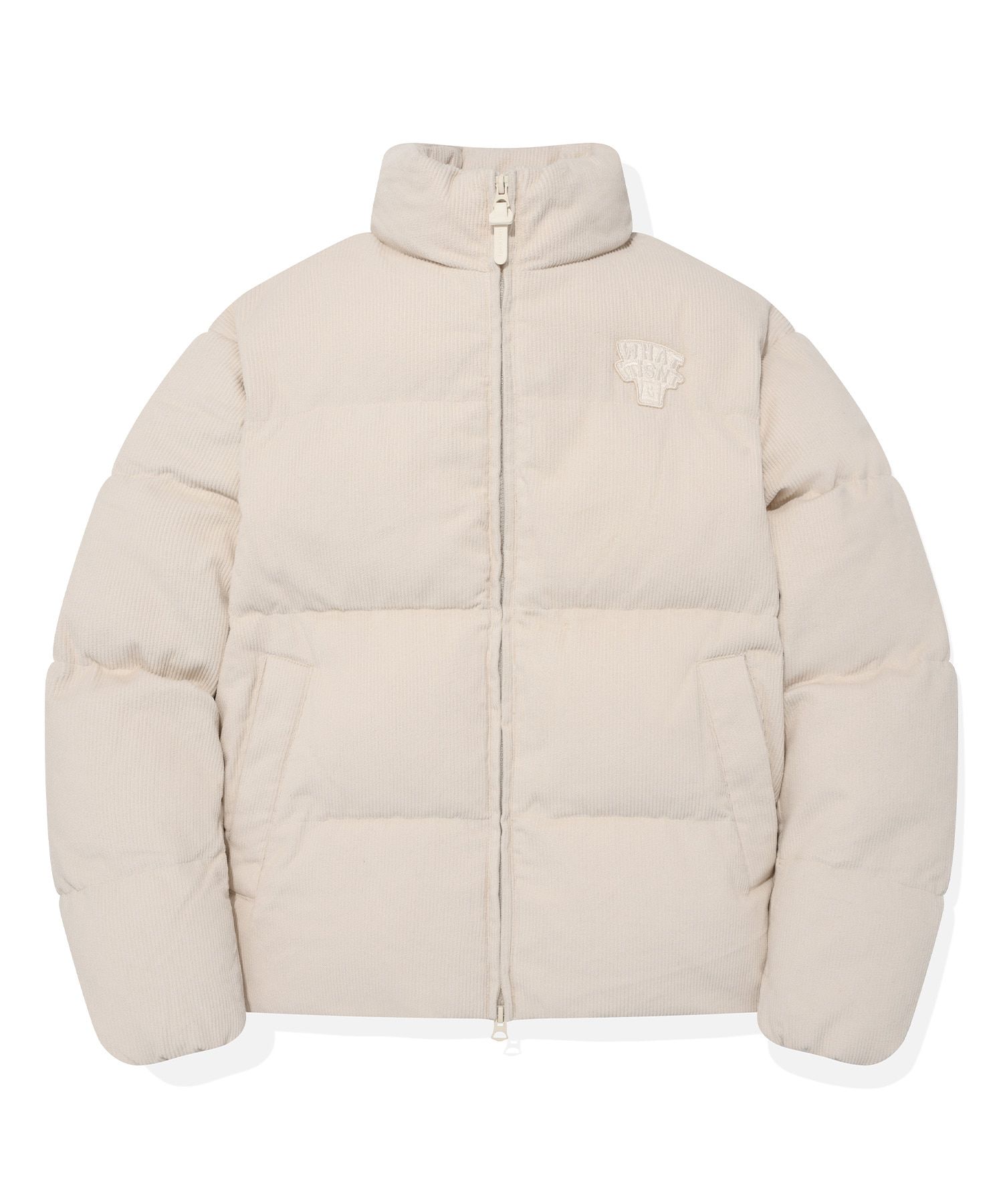 【Wacky WiLLy】Women's Corduroy Short Down Jumper MUSINSA | WACKY WILLY Corduroy short puffer ivory