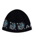 Small Sun Jacquard Beanie (Black)
