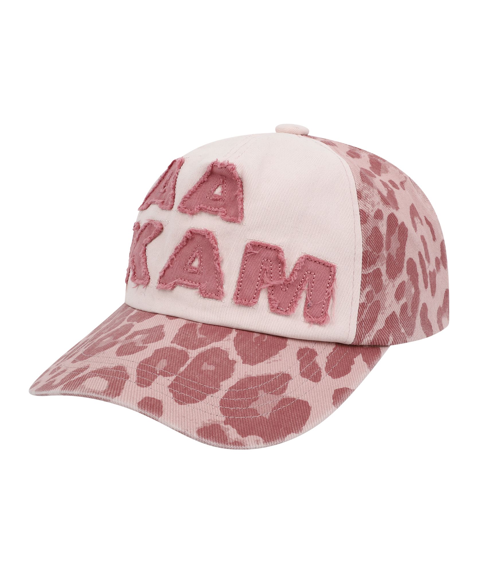 高感度ショップで2023年売れたブランド MUSINSA公式 | AAKAM Leopard Patch Cotton Ball Cap (Pink) 帽子