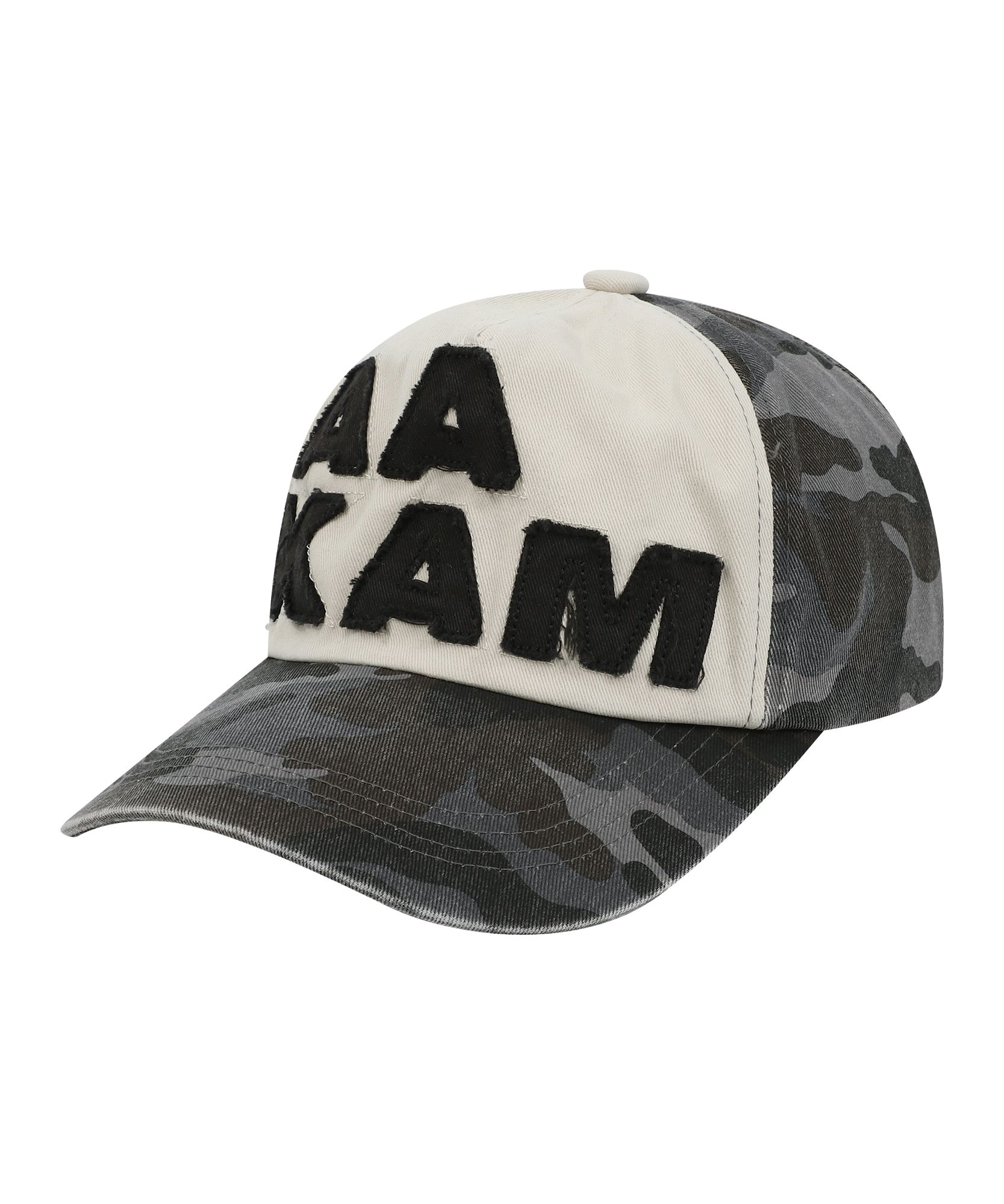 【AAKAM】Camouflage Patch Cotton Ball Cap MUSINSA | AAKAM Camouflage Patch Cotton Ball Cap (Black)