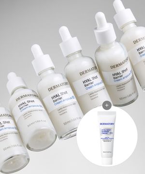 [2pack] 히알샷 베리어 크림 앰플 B5 50ml [증정] 히알샷크림10ml