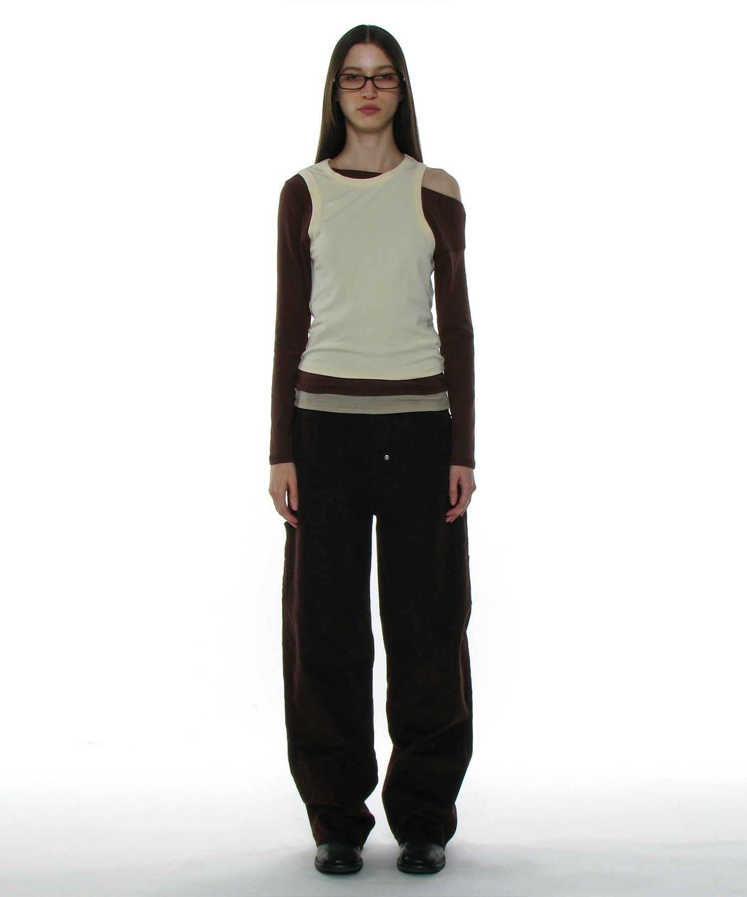 【PARTIMENTO】★CORDUROY POCKET POINTED WORK PANTS★ 3 COLOR MUSINSA | PARTIMENTO WOMEN Corduroy Pocket Pointed Work