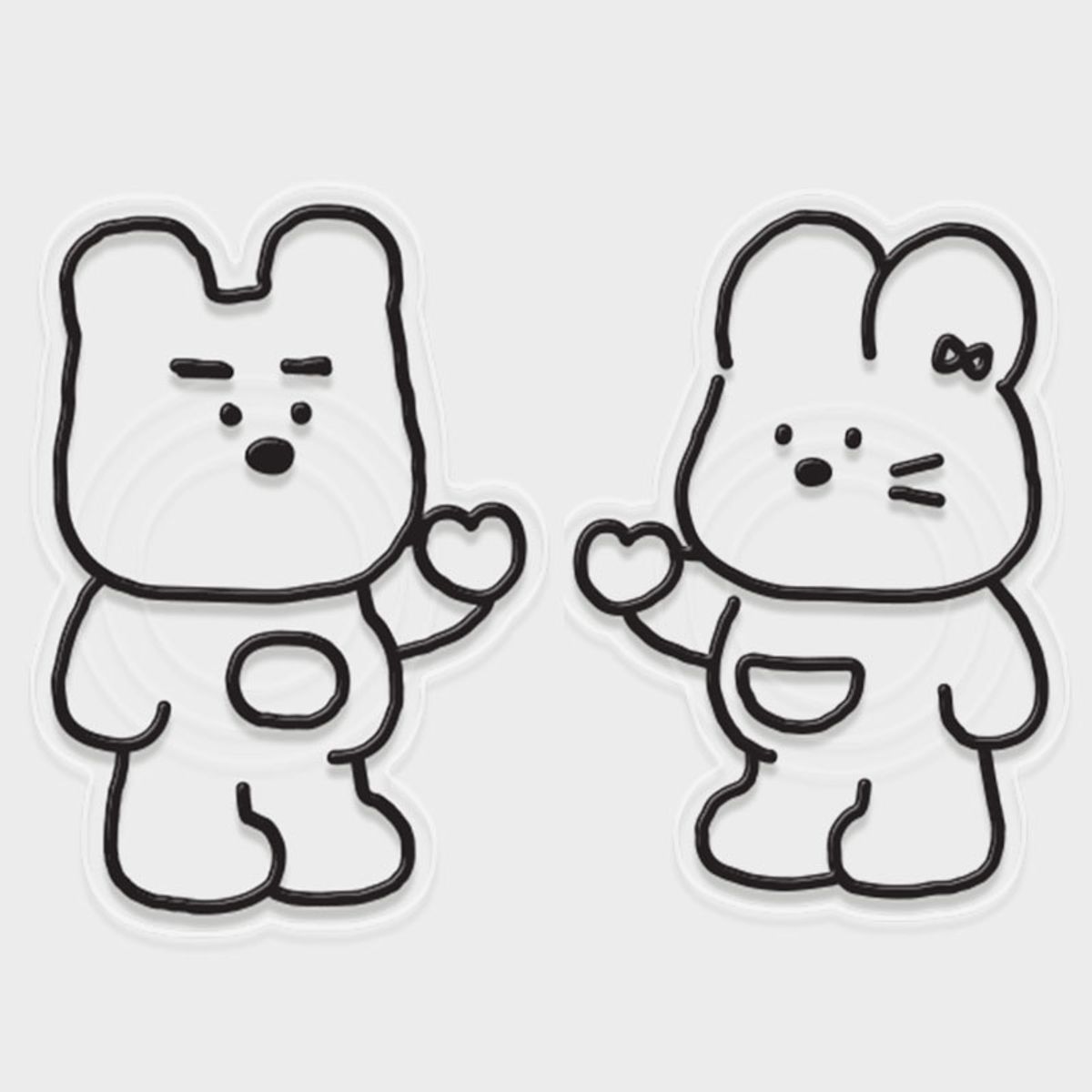 핫티몰(HOTTMALL) [스마트톡] 러비 커플 곰토끼
