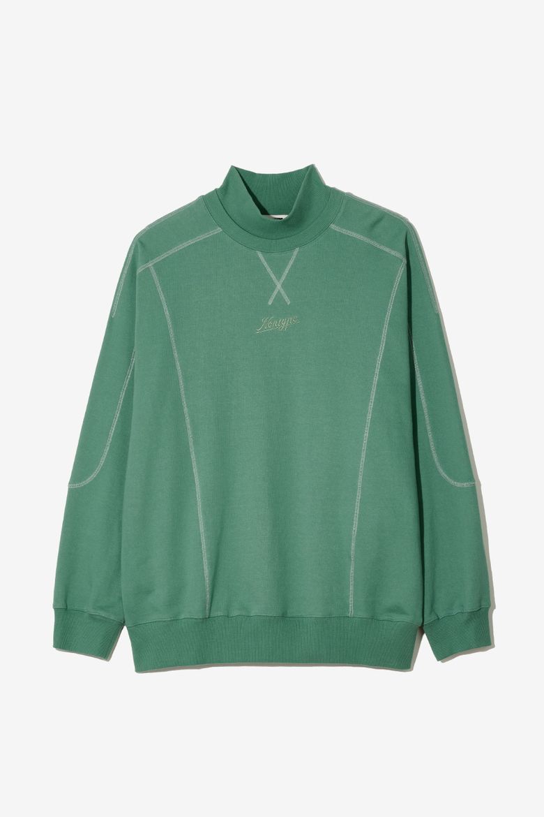 TURTLE STITCH SWEATSHIRTS (GREEN)