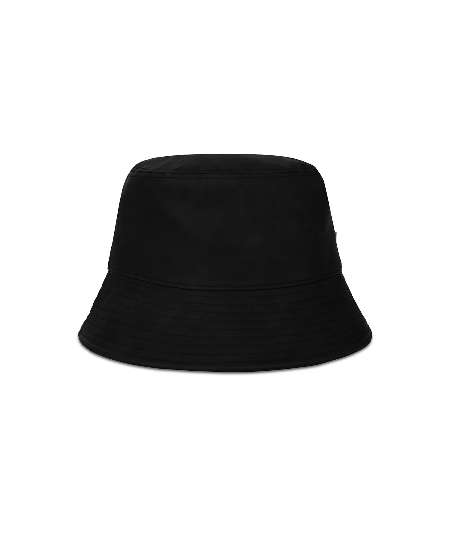 ★VARZAR★ VA stud vegan leather bucket hat black MUSINSA | VARZAR VA Studded Vegan Leather Bucket Hat Black