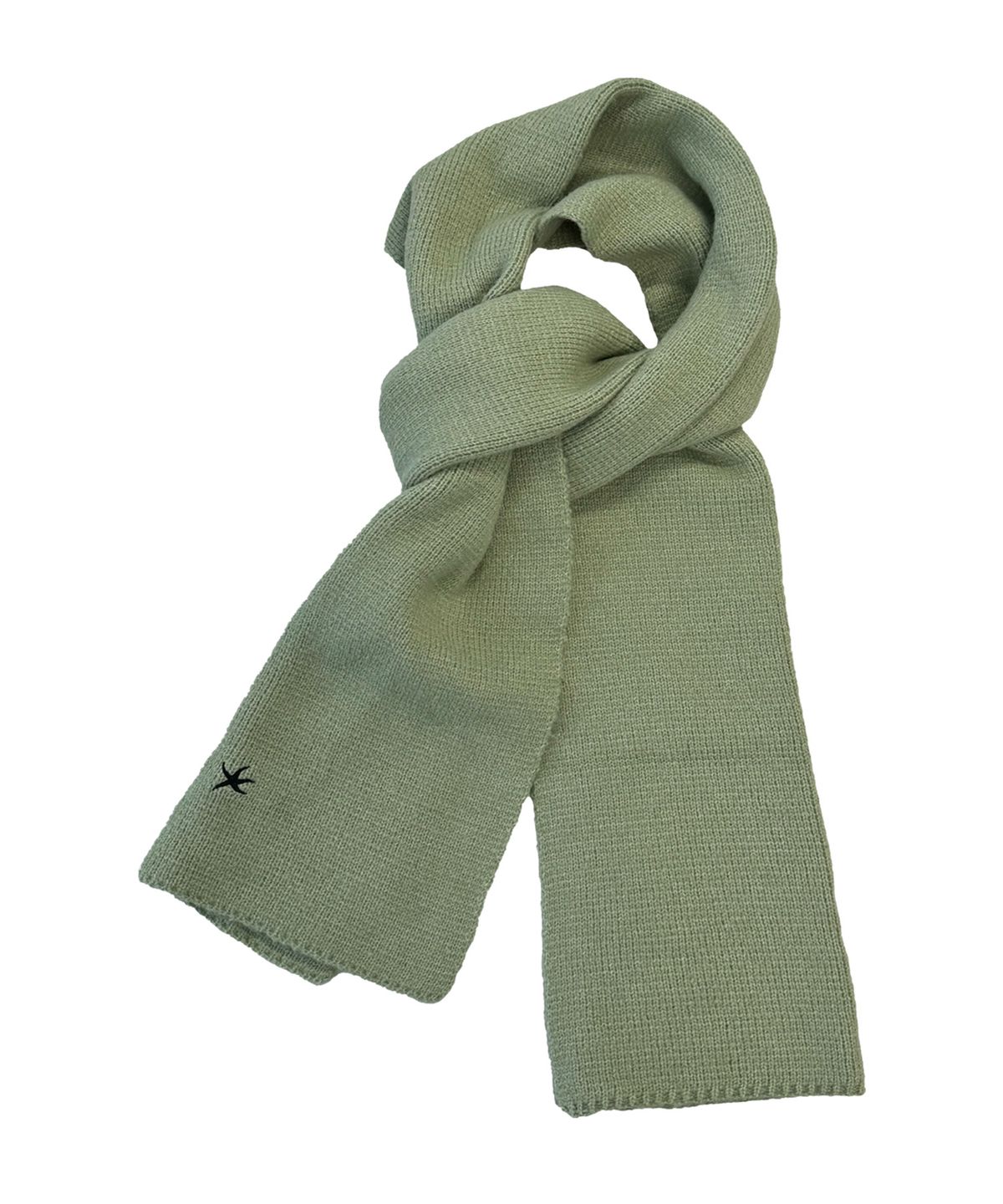 더콜디스트모먼트(THE COLDEST MOMENT) TCM mini logo plain muffler (pistachio)