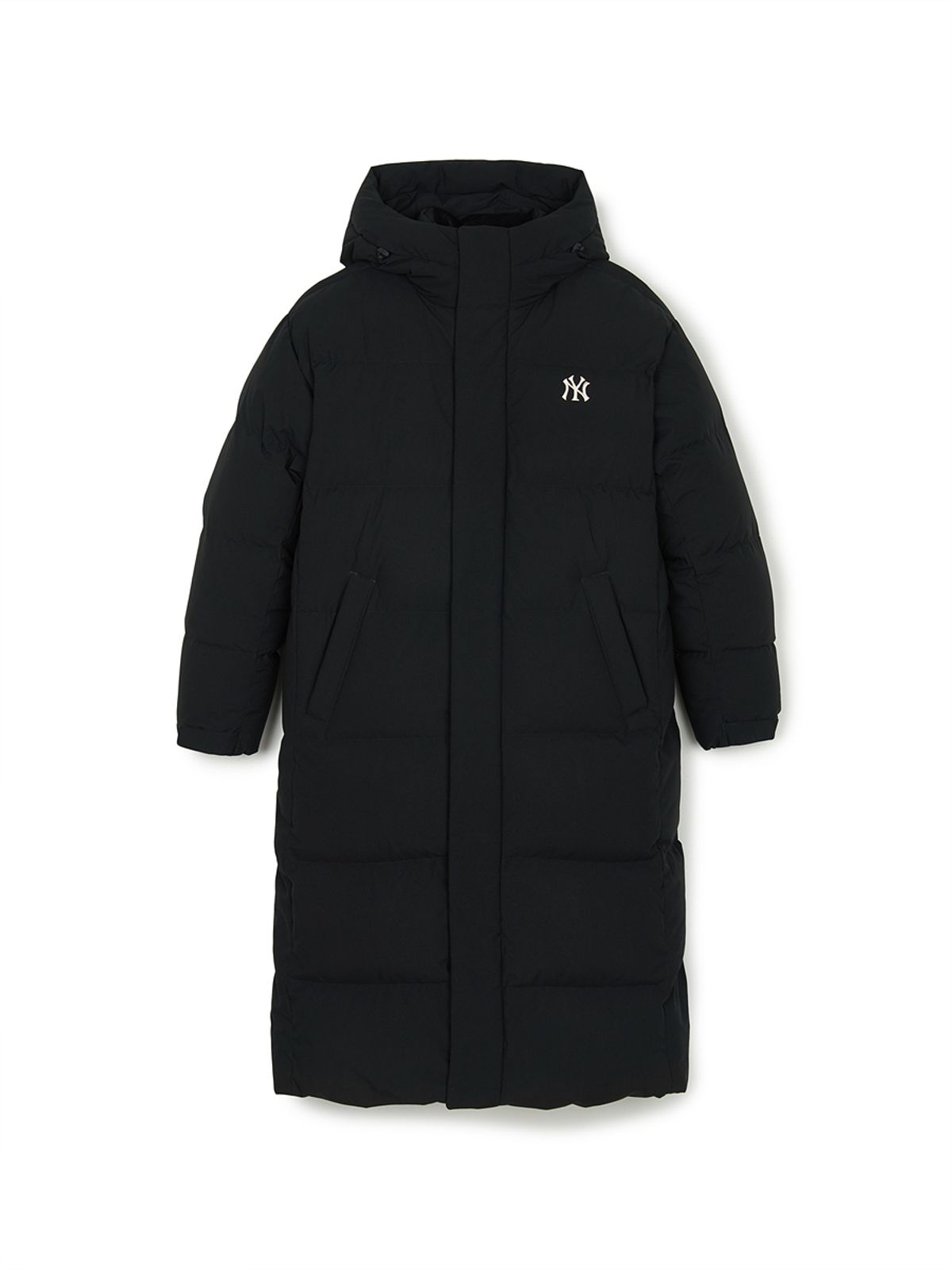 엠엘비(MLB) 커브 롱패딩 NY (Black)
