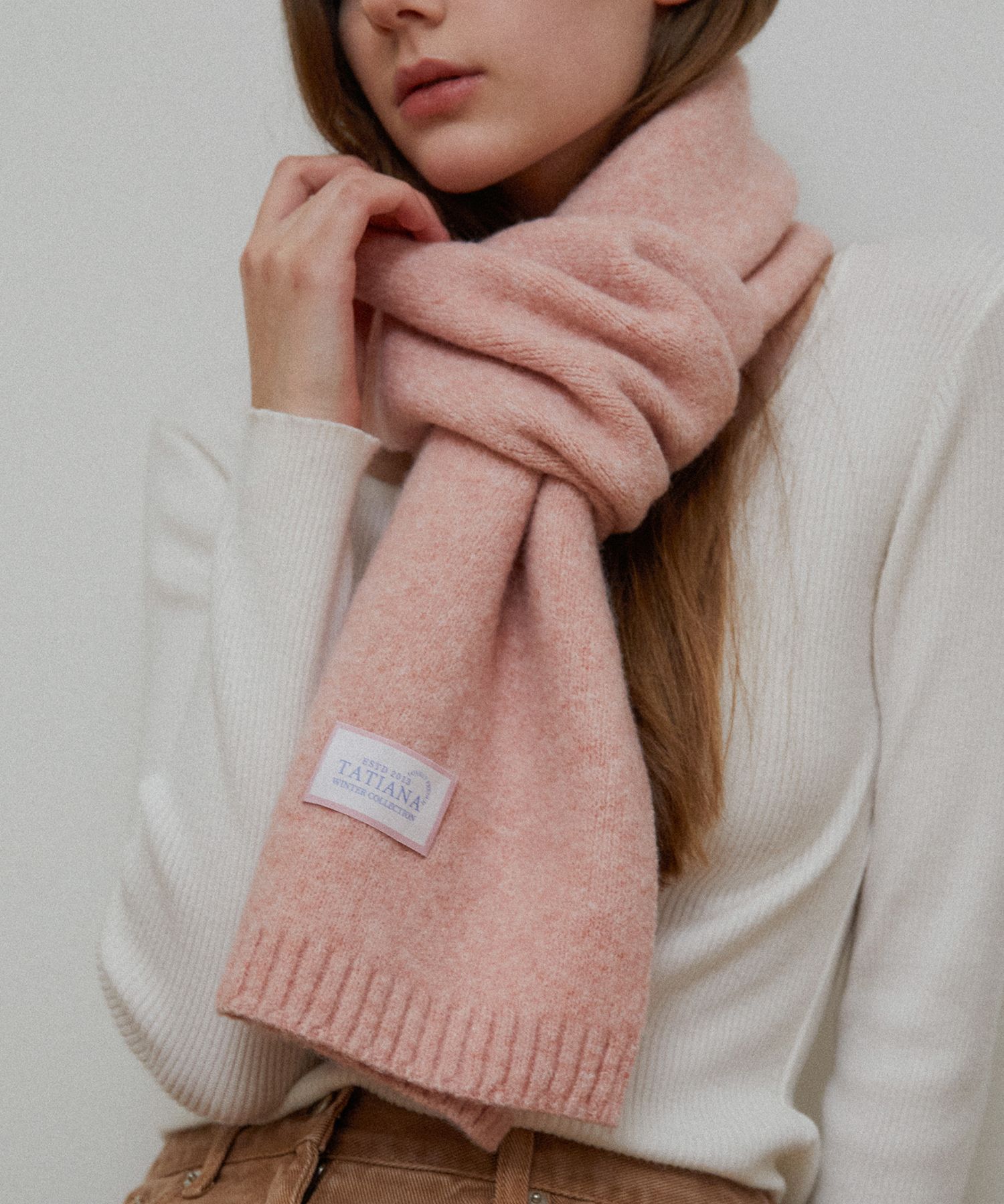 ●TATIANA● Refined Knit Muffler MF8106 8 Colors 5006508965 MUSINSA | TATIANA Refined Knit Muffler MF8106 8 Colors