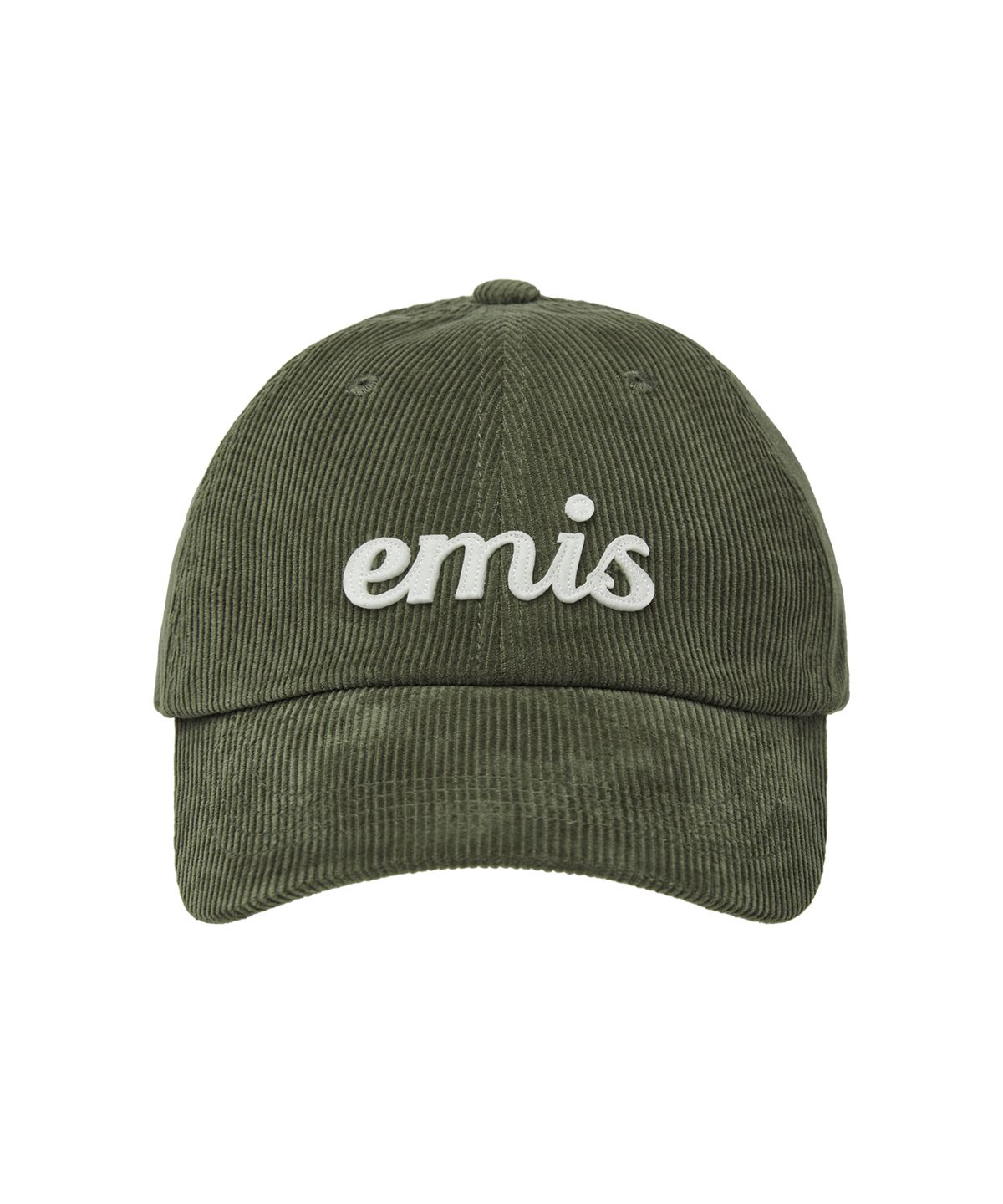 이미스(EMIS) APPLIQUE CORDUROY BALL CAP-KHAKI