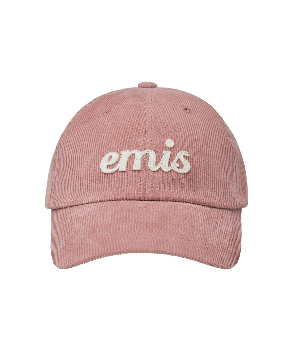 이미스(EMIS) APPLIQUE CORDUROY BALL CAP-PINK