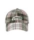 MULTI COLOR CHECK BALL CAP-PINK