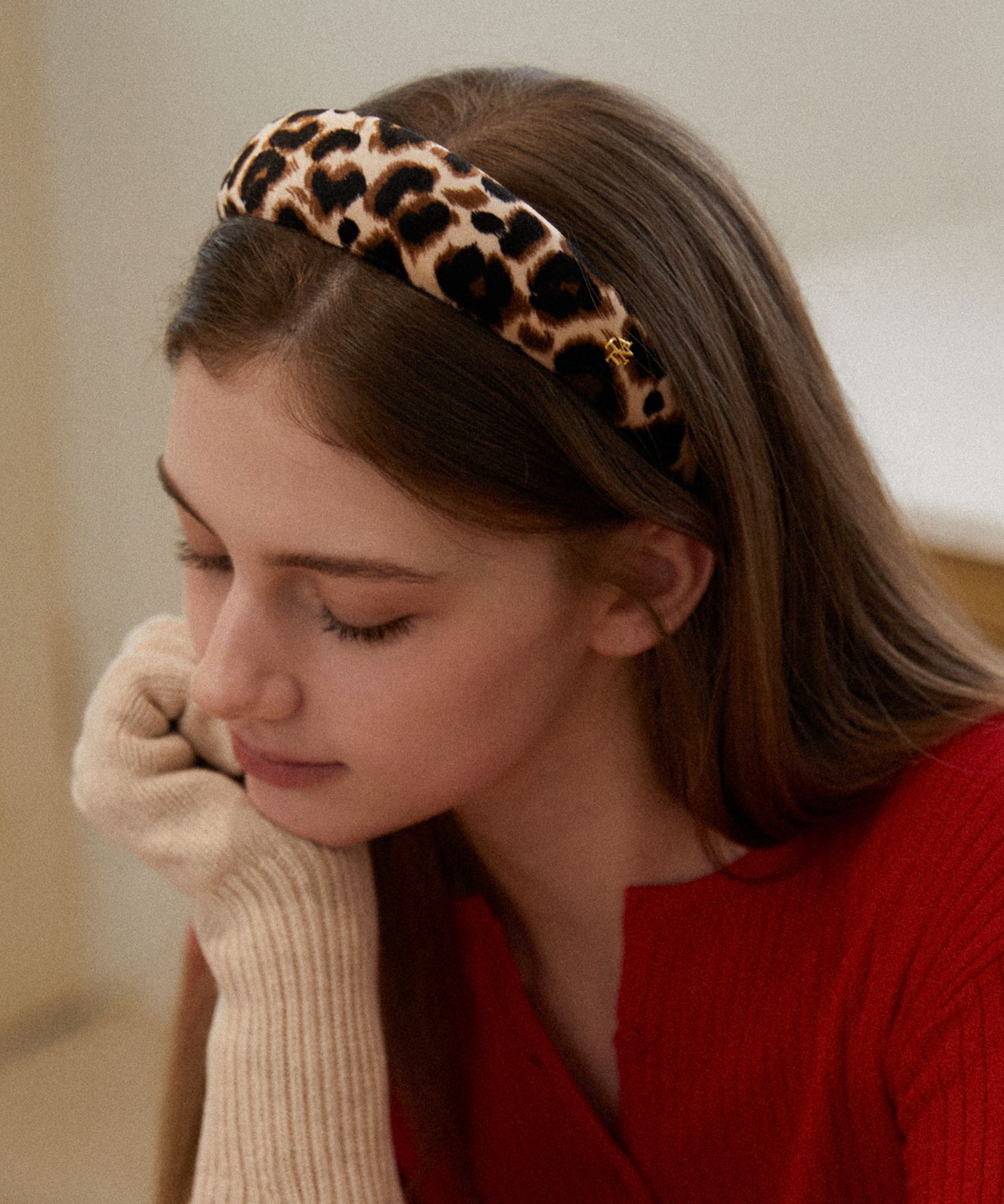 ☆TATIANA☆ Vicky Leopard Hairband HB2267 MUSINSA | TATIANA Vicky Leopard Hairband HB2267