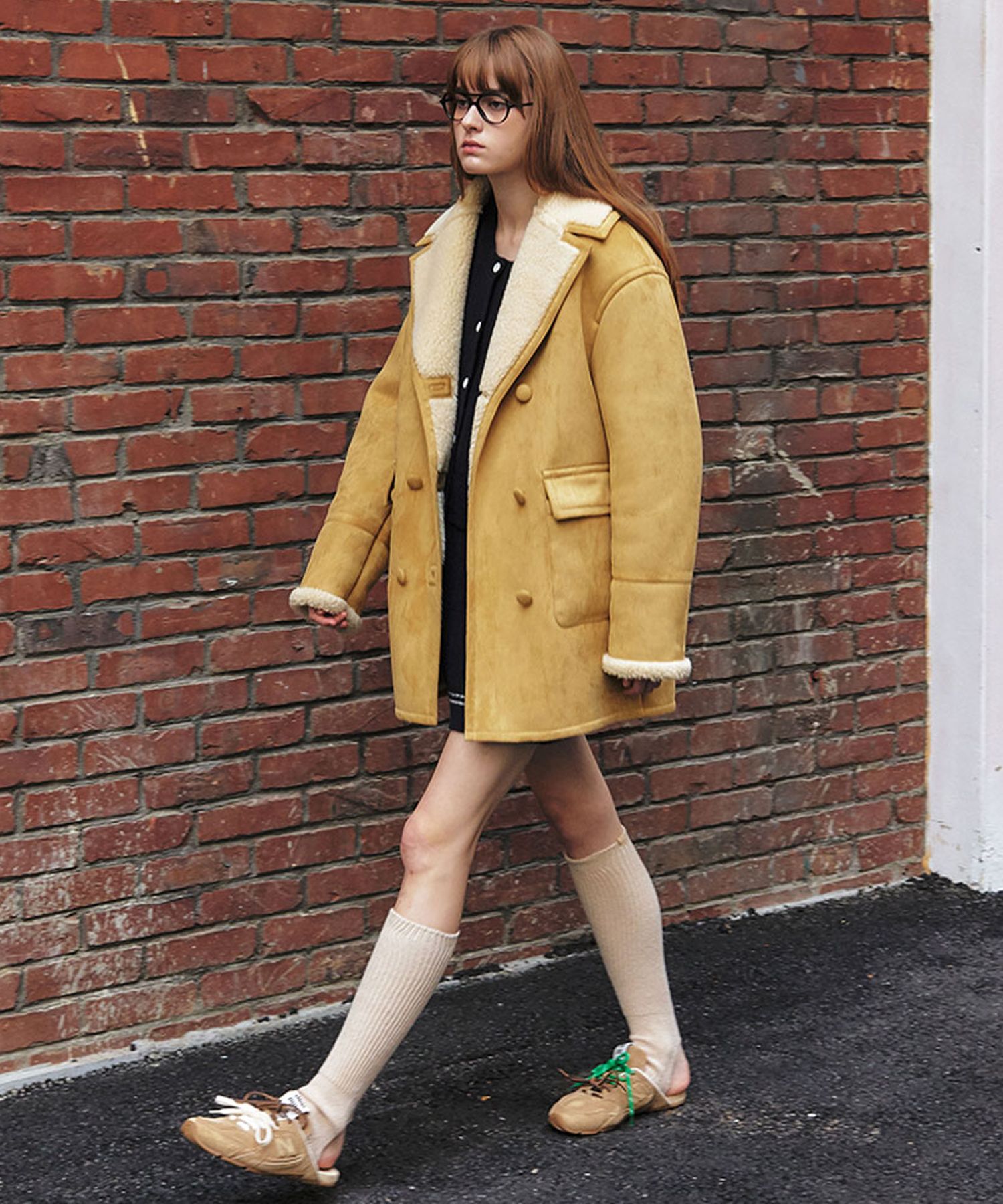 MUSINSA公式 | MARRON EDITION 24 Winter_ Mustard Mustang Outer 
