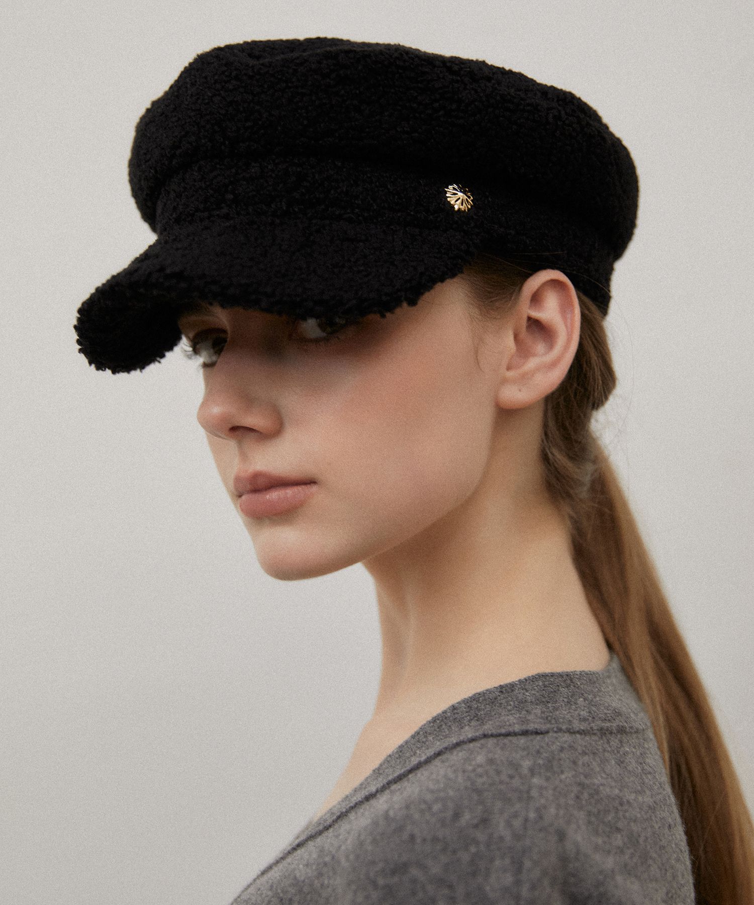 ●TATIANA● Classic Button Suede Sailor Cap HT8150 2 Colors MUSINSA | TATIANA Cityscape Buckle Sailor Cap HT8155 2 Colors