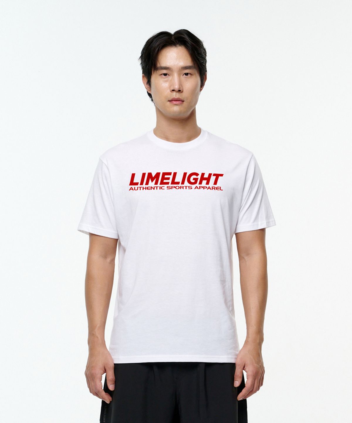 라임라잇 어패럴(LIMELIGHT APPAREL) 라임라잇 티셔츠 (화이트/레드)