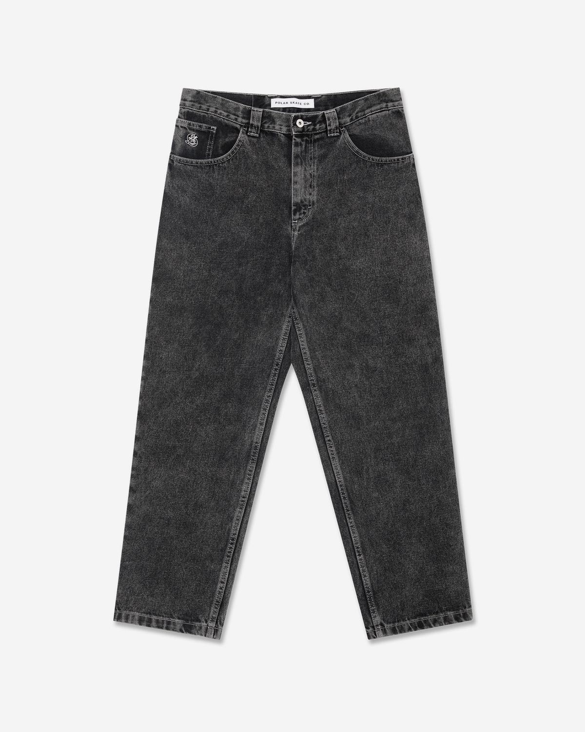 폴라(POLAR) 93 Pants - Silver Black