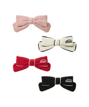 NYLON PADDED RIBBON HAIRPIN