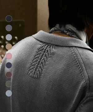 [지바노프 X 르뎁트]가먼트 베이직 카라 니트 [9컬러]