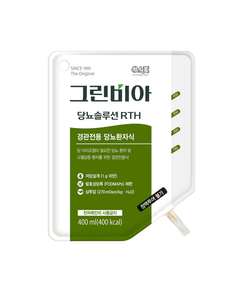 그린비아 RTH 당뇨솔루션 400ml 20포