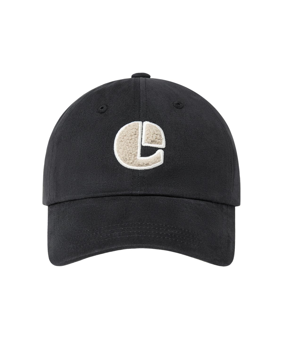 이미스(EMIS) BOUCLE VINTAGE LOGO BALL CAP-BLACK